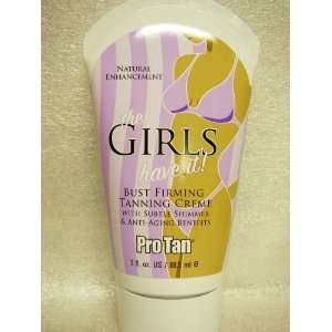 Girls Have It Bust Firming Tanning Lotion Cream Beauty