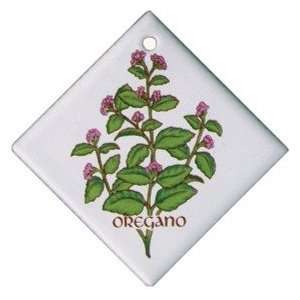  3x3 Tile Oregano Herb Marker