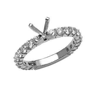  1.15 cttw Karina B(tm) Round Diamonds Engagement Ring in 
