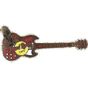  Hard Rock Cafe Pin 6168 Nashville Red Gibson Black Boot 
