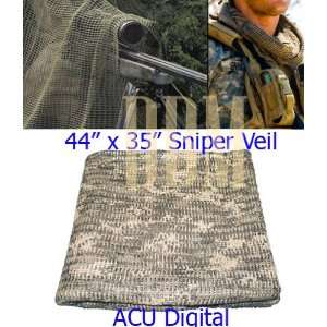  Sniper Veil Scarf Net Face Veil Blinds Camoflage Cover ACU 