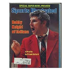 Bob Knight January 26, 1981 Sports Illustrated Magazine  