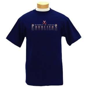  Virginia Cavaliers Short Sleeve Tee Shirt, Blue Sports 