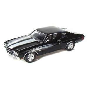  1970 Chevy Chevelle SS454 1/18 Black Toys & Games