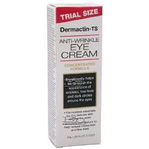 Dermactin TS Anti Wrinkle Eye Cream Concentrated Formula Trial Size 0 
