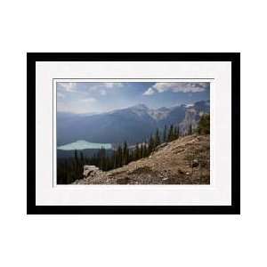  Emerald Lake In Yoho National Park British Columbia Framed 