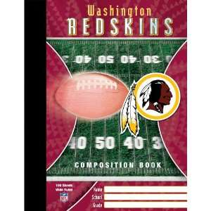  Washington Redskins NFL Composition Book Sports 