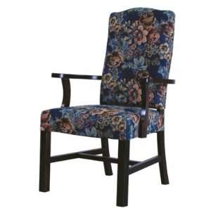 Chippendale style High Back Resident Chair, in Grade one upholsteries 