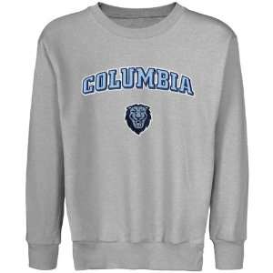 Columbia University Lions Youth Logo Arch Applique Crew Neck Fleece 