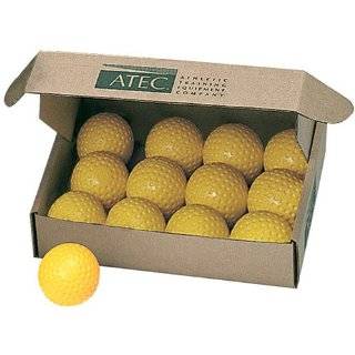 ATEC Tuffy Regular Dimpled Baseball Dozen Box (Yellow)