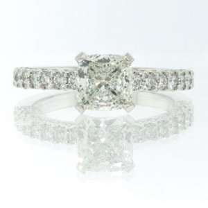    1.72ct Cushion Cut Diamond Engagement Anniversary Ring Jewelry