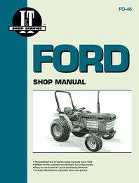 Ford I&T Shop Service Manual 1120.1220,1320,1520,1720  