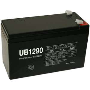 12V 9Ah SLA Sealed Lead Acid Battery Universal UB1290 F1  