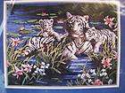 Dimensions Needlepoint Kit,MOTHER & CUBS,Tigers,Ba​bies
