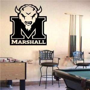   Wall Mural Vinyl Sticker Sports Logos Marshall Thundering Herd (S380
