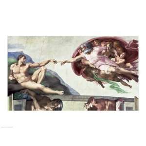 Sistine Chapel Ceiling (1508 12) The Creation of Adam 