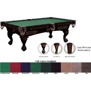  St Louis Blues Pool Table Cherry 8 Foot