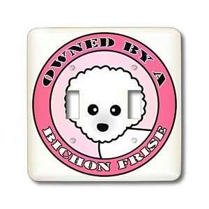  Janna Salak Designs Dogs   Owned By a Bichon Frise   Pink 