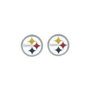    Studded NFL Earrings   Pittsburgh Steelers