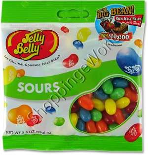 SOURS 5 Flavor Jelly Belly Beans 1to12  3.5 oz ~ Candy  