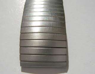 Stainless steel brushed flex watch bracelet 17 mm  