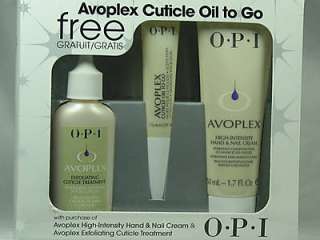 OPI Holiday 09 AVOPLEX TO GO KIT Cuticle Oil Treatment  