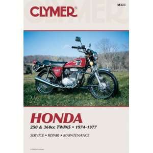  Honda 250 360CC Twins 1974 77 Clymer Repair Manual 
