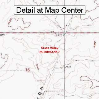   Map   Grass Valley, Oregon (Folded/Waterproof)