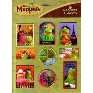  The Muppets Kermits World Tour 9 Magnets Kitchen 