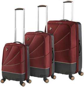 Heys FUSE X5 Expandable Hybrid 4WD Luggage Set RED 806126023493  