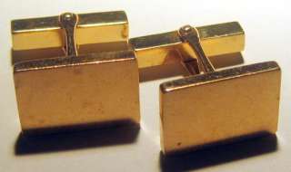 TIFFANY AND CO. SOLID GOLD 14K VINTAGE CUFFLINKS  