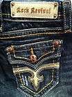   Rock Revival LEAH Straight Jeans Color T4 Button Flap Pockets **HOT