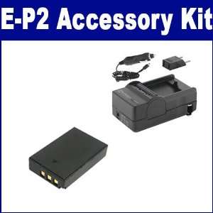 Olympus E P2 PEN Digital Camera Accessory Kit includes SDBLS1 Battery 