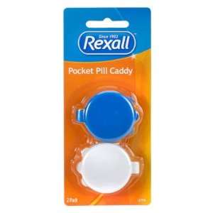  Rexall Pocket Pill Caddy, 2 pack