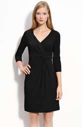 Adrianna Papell Knot Front Draped Jersey Dress $138.00