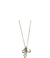 Juicy Couture   Modern Charm Pave Bow Necklace