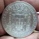 Portugal 400 Reis, Cruzado, 480 Reis, 1799   Superb, Very Rare Silver 