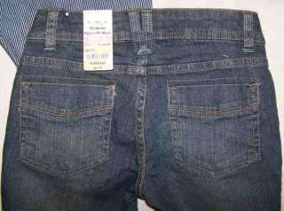 Pr Arizona Girls Ajustable Waist Bermuda Shorts * Blue Jean 