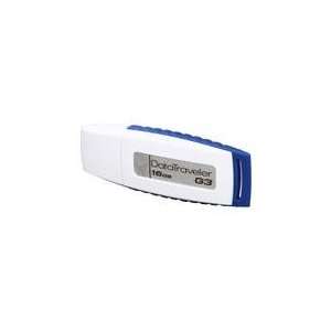  Kingston DataTraveler G3 16GB USB 2.0 Flash Drive (White 