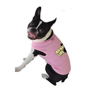   and Meow Dog Tank Top, Jersey Girl, Pink, Extra Small
