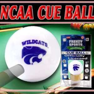  State Wildcats Officially Licensed NCAA Billiards Cue Ball by Frenzy 