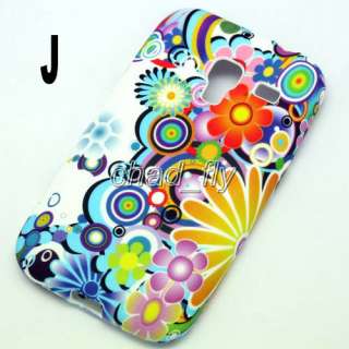 1X For Samsung Galaxy Ace Plus S7500 TPU Butterfly Flower Soft Skin 