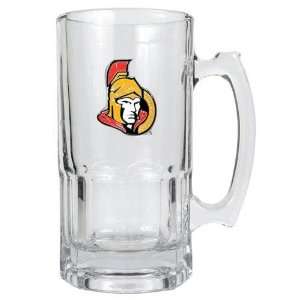 Ottawa Senators NHL 1 Liter Macho Mug   Primary Logo  