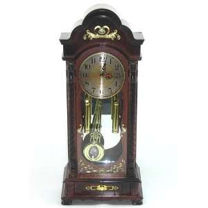  Plastic Table Clock with Rounded Top and Chimes