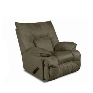   Rocker Recliner Chair Contemporary Style in Sage Color