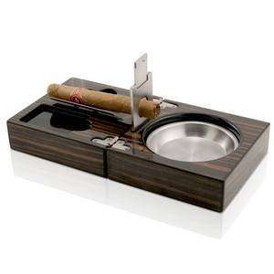 Personalized Cigar Cutter Ashtray Gift Set 