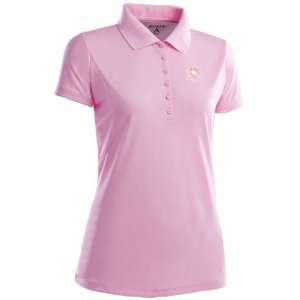 Pittsburgh Penguins Womens Pique Xtra Lite Polo Shirt (Pink)  