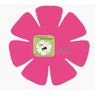  Flower Shape Up 15 in Magnetic Bulletin Board   Pink 