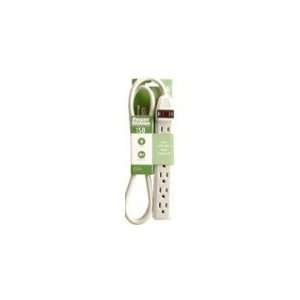  Coleman Cable 04617 6 Outlet Surge Protector with 4 Feet 
