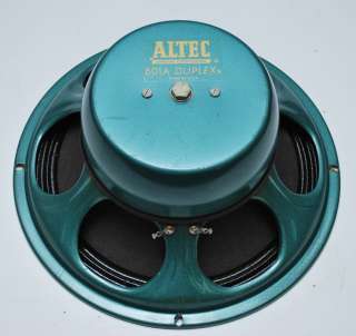 Vintage Altec 601A Duplex Speaker 12   CLEAN  